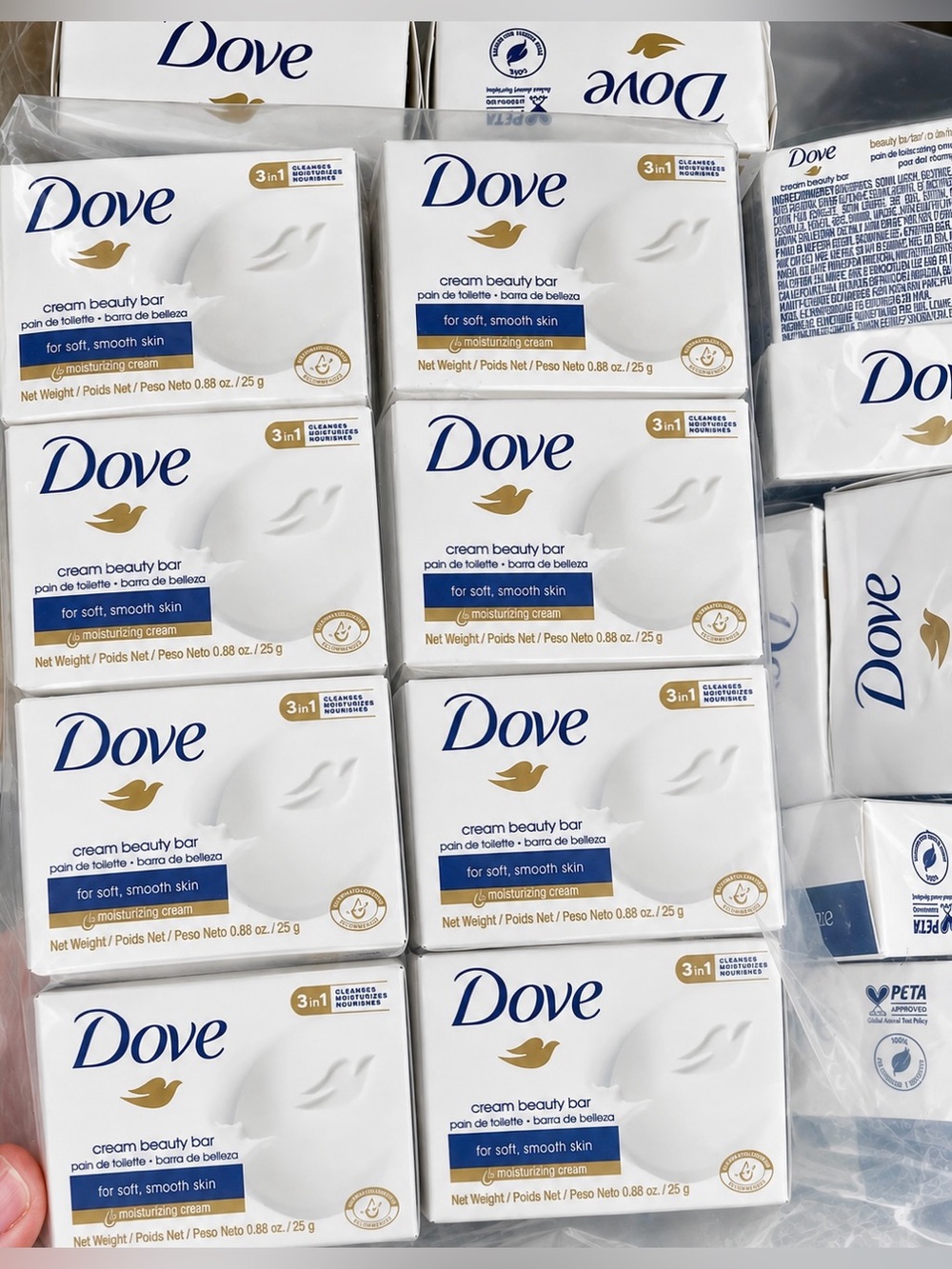 16 mini Dove Cream Beauty Bar NEW in packaging